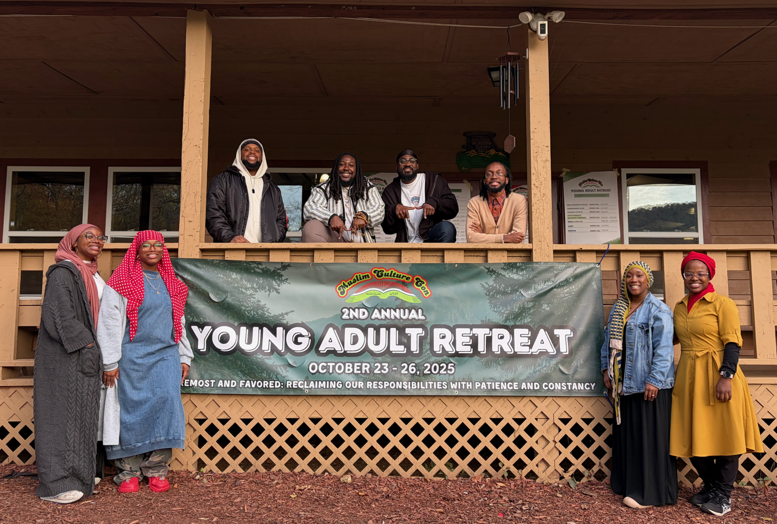 Muslim Culture Con team members gathered together